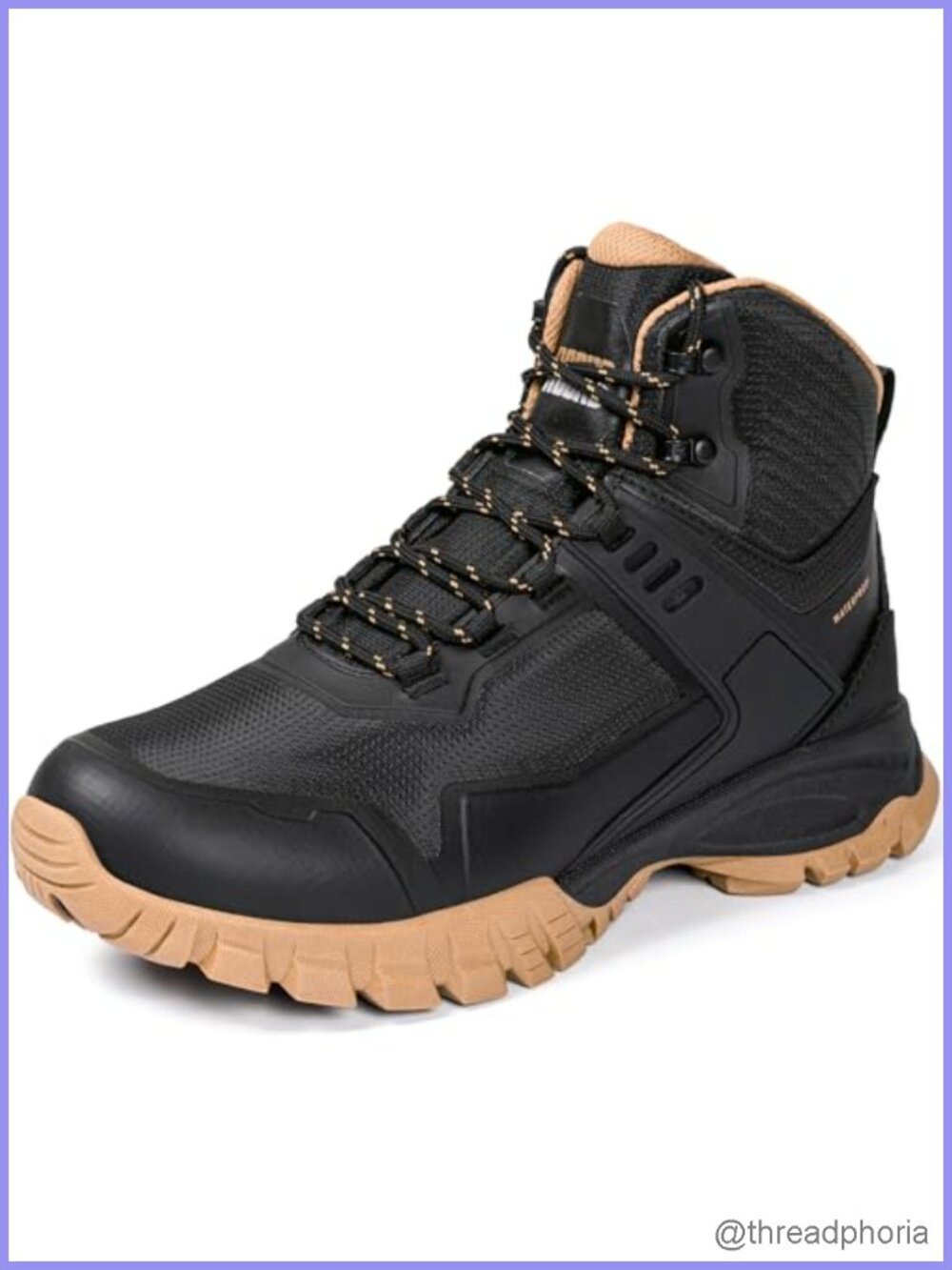 Waterproof Lightweight Ankle Hiking Boots Non-Slip Trail Shoes